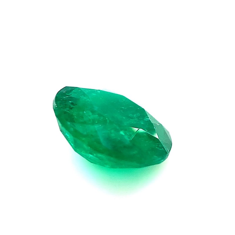 3.37ct Round Emerald. 10.60x10.60x5.00 - Torres Jewel Co.